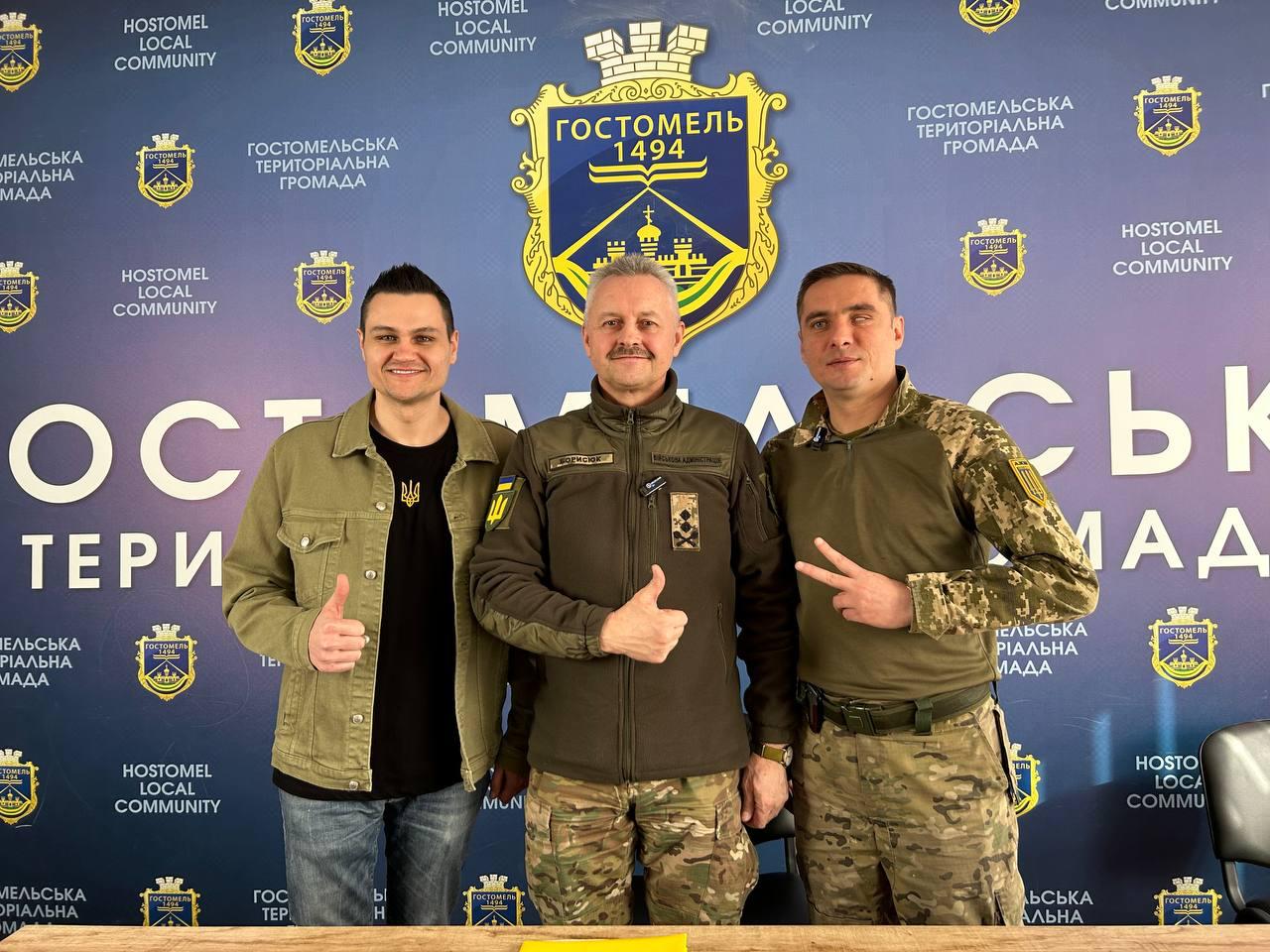 Дмитро Говоренко став ініціатором побратимства між Гостомелем і районом Прага-Ржепориє